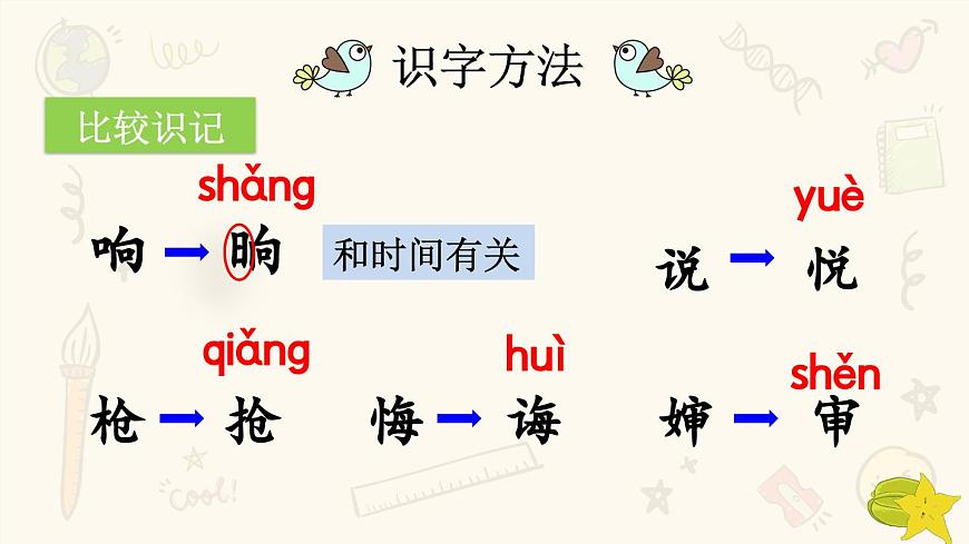 2025年春二年级语文下册第13课《画杨桃》课件（统编版）第5页