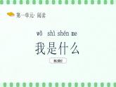 【新課標】統(tǒng)編版（2024）語文二年級上冊  第一單元《我是什么》課件（第2課時）含課堂練習課后習題+教案+教學(xué)反思+說課稿+字體1