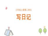 2025-2026學(xué)年度統(tǒng)編版語文三年級上冊第二單元習(xí)作：寫日記（課件）