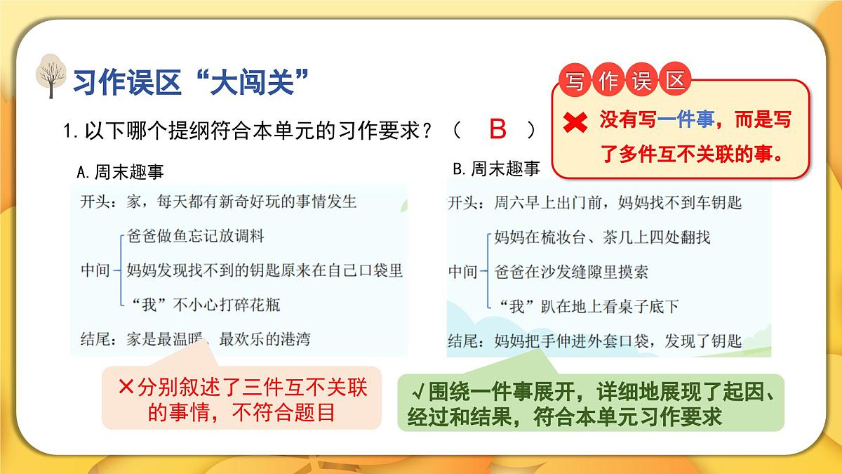2025-2026学年度统编版语文四年级上册第五单元习作：生活万花筒（课件）第6页