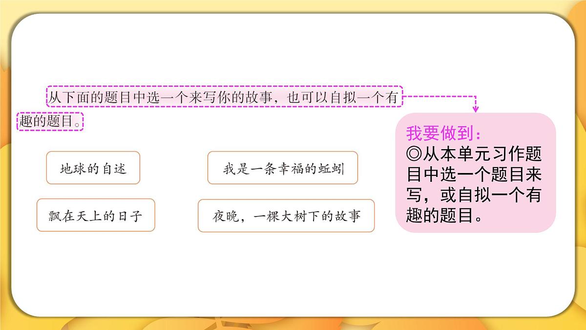 2025-2026学年度统编版语文六年级上册第一单元习作：变形记（课件）第6页