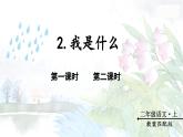 2025-2026學(xué)年度統(tǒng)編版語文二年級上冊2.我是什么（課件）