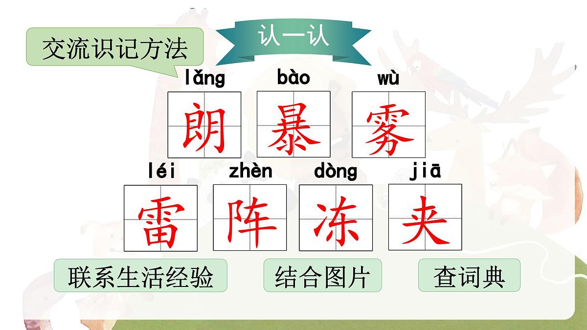 2025-2026学年度统编版语文二年级上册语文园地一（课件）第6页