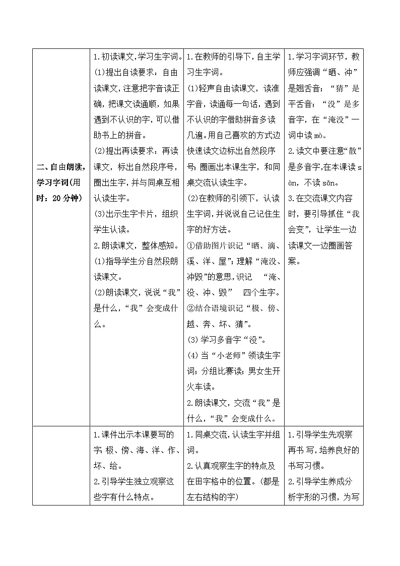 《我是什么》导学案第2页