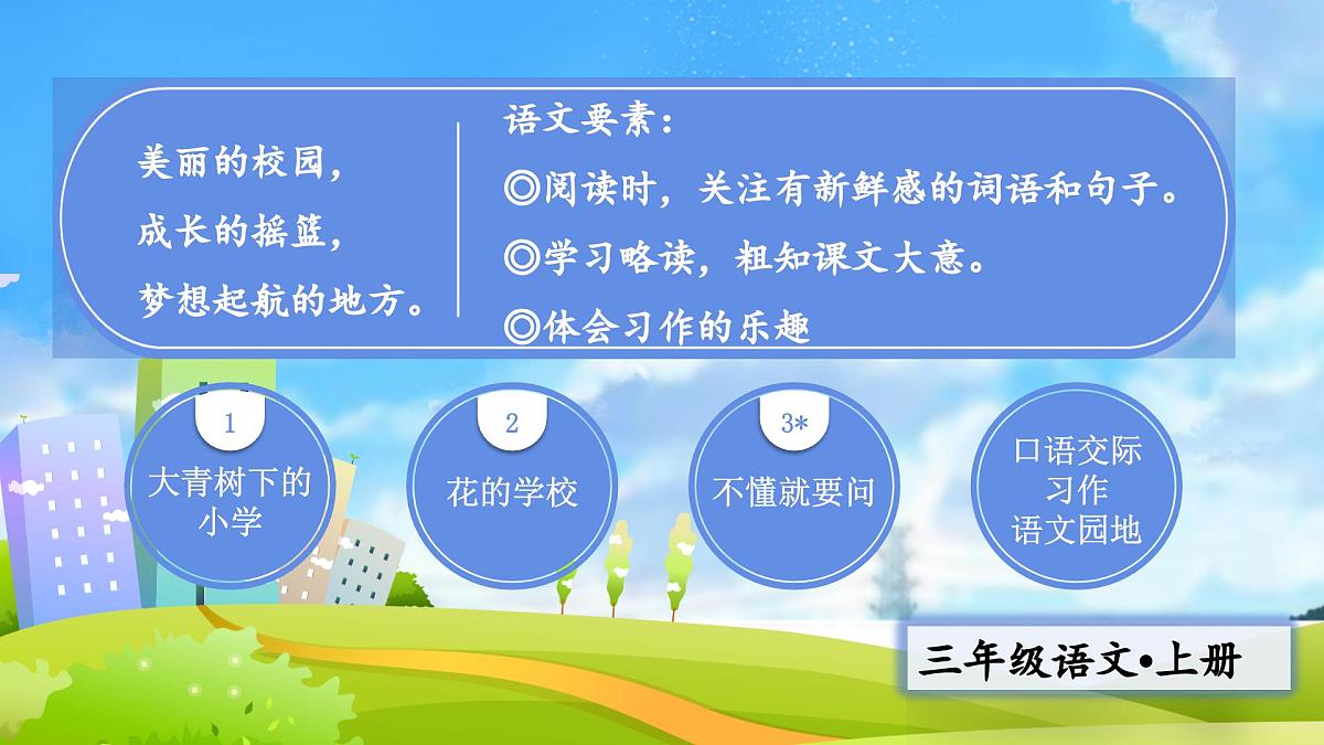 1 大青树下的小学（课件）2025-2026学年统编版三年级语文上册第1页