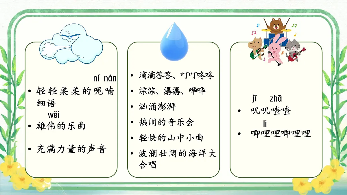 【教学课件】《大自然的声音》第5页