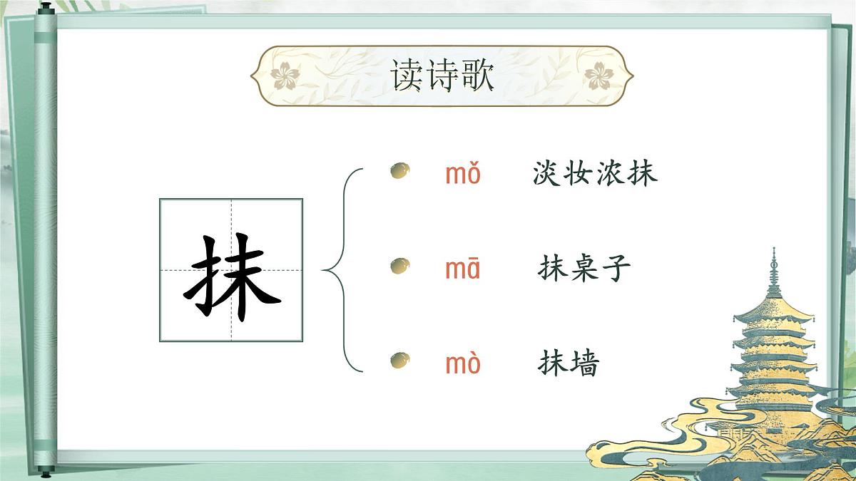 【教学课件】6.17《饮湖上初晴后雨》第7页