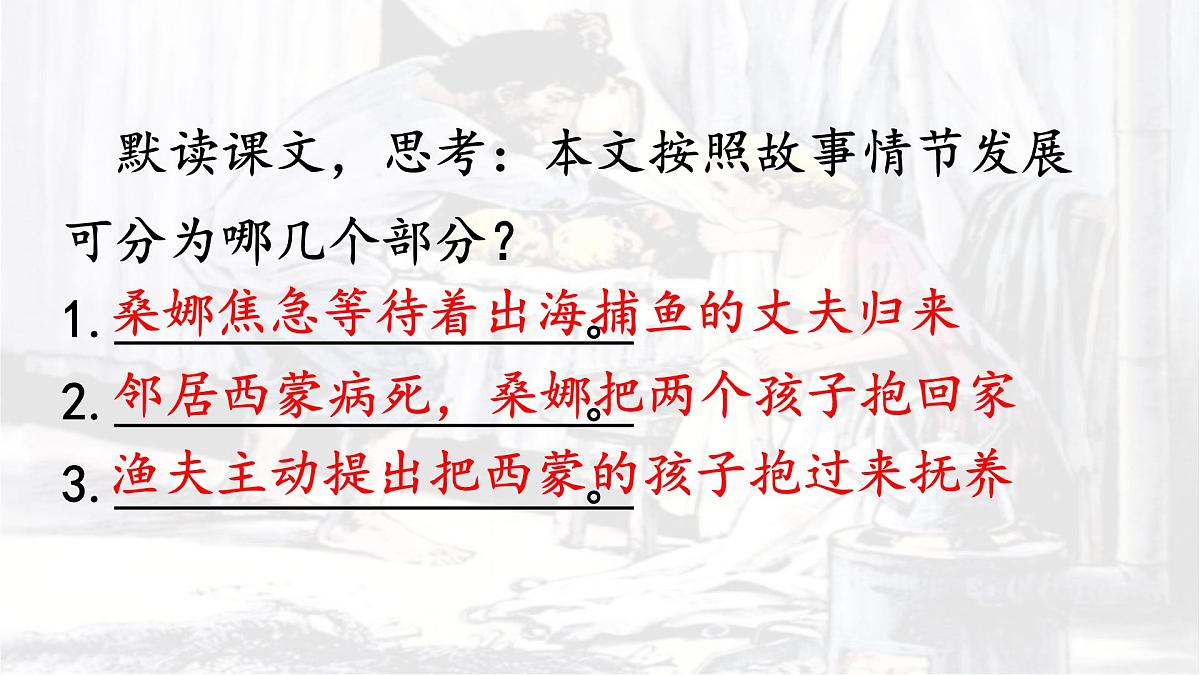 统编版语文六年级上册课件《14 穷人》第8页