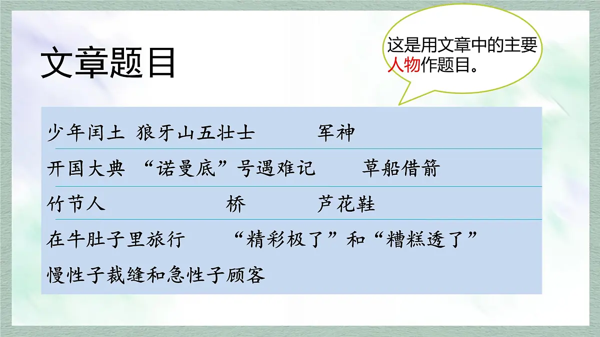 统编版语文六年级上册课件第八单元《语文园地》第4页