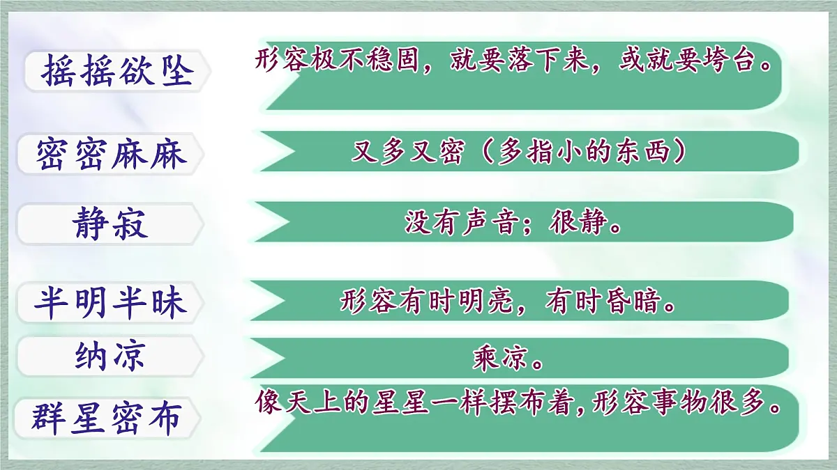 统编版语文四年级上册课件《4 繁星》第6页