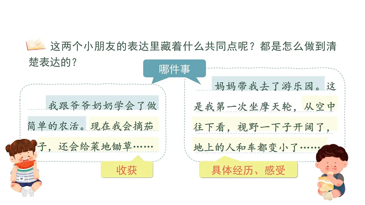 小学语文新部编版三年级上册第一单元《口语交际：我的暑假生活》教学课件（2025秋）第8页