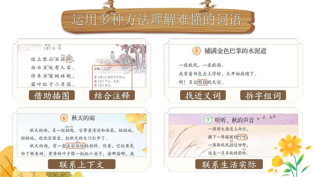 小学语文新部编版三年级上册第二单元《语文园地二》教学课件（2025秋）第3页