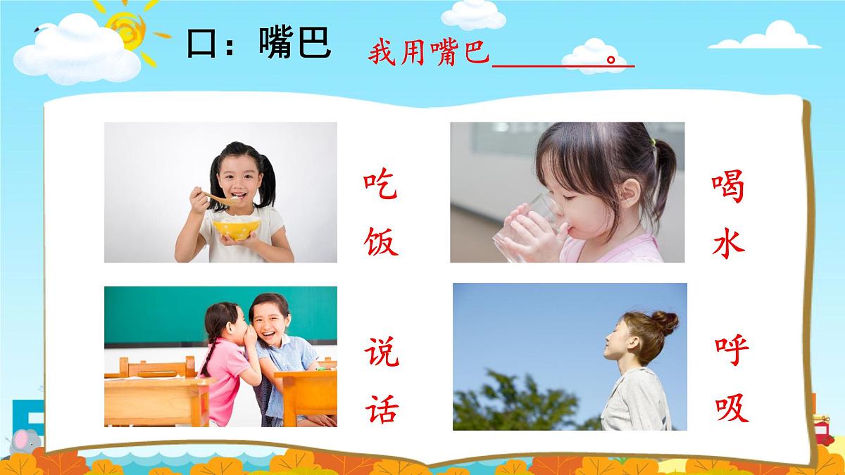 小学  语文  统编版（2024）  一年级上册3 口耳目手足 课件第3页