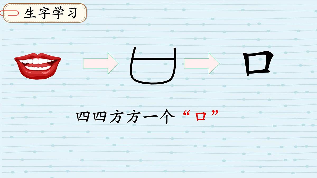 小学  语文  统编版（2024）  一年级上册3 口耳目手足 课件第8页