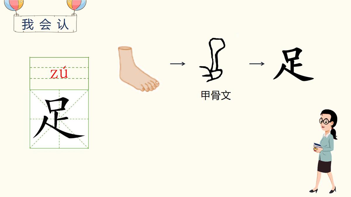 小学  语文  统编版（2024）  一年级上册3 口耳目手足 课件第8页
