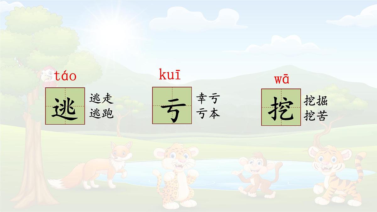 统编版语文四年级上册课件《19 一只窝囊的大老虎》第8页