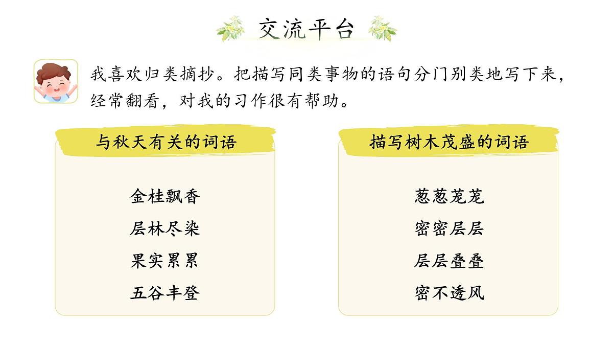 小学语文新部编版三年级上册第七单元《语文园地七》教学课件（2025秋）第3页