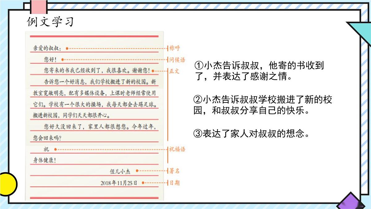 统编版语文四年级上册课件《第七单元习作：写信》第8页