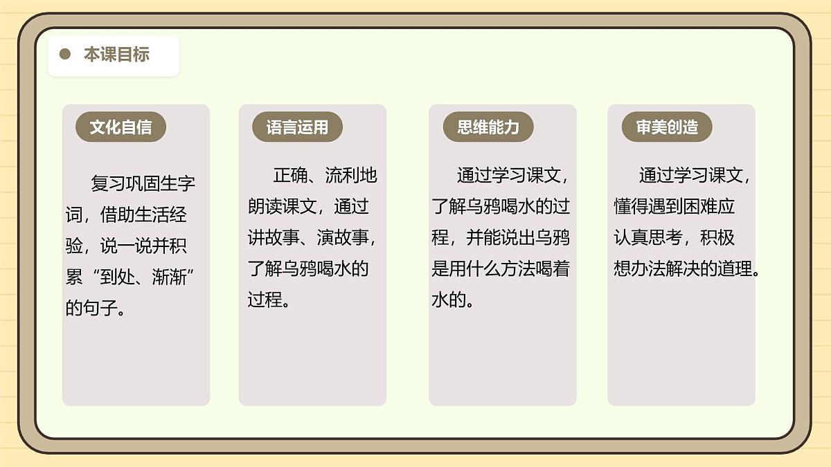 9 乌鸦喝水（第二课时）第3页