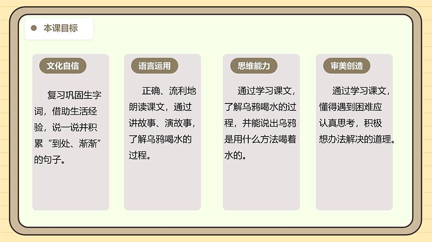 9 乌鸦喝水（第二课时）第3页