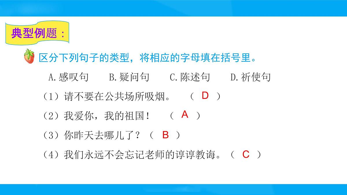 2025六年级小升初语文专题复习-第五讲  句子 课件第4页