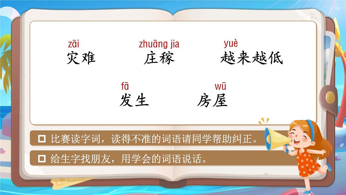 小学语文新部编版二年级上册第一单元阅读2.《我是什么》教学课件（2025秋）第6页