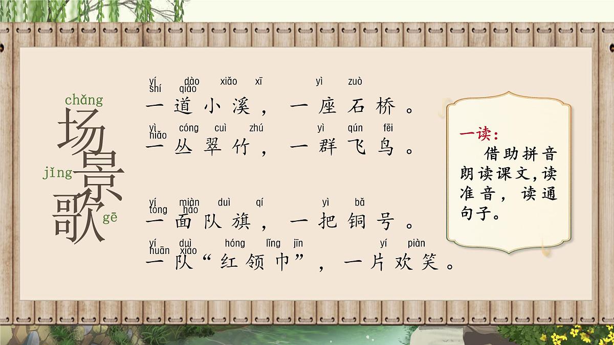 小学语文新部编版二年级上册第二单元识字1.《场景歌》教学课件（2025秋）第4页