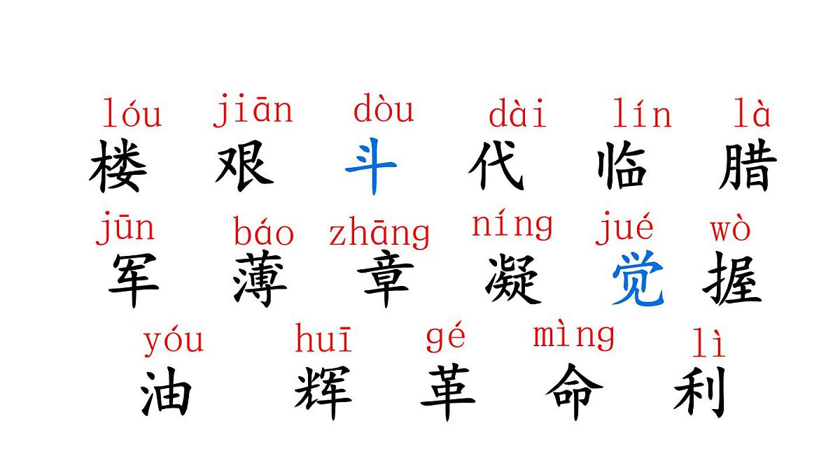 统编版语文二年级上册14 八角楼上 课件第6页