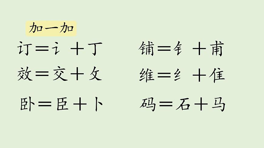 语文园地四（课件）2025-2026学年统编版二年级语文上册第5页