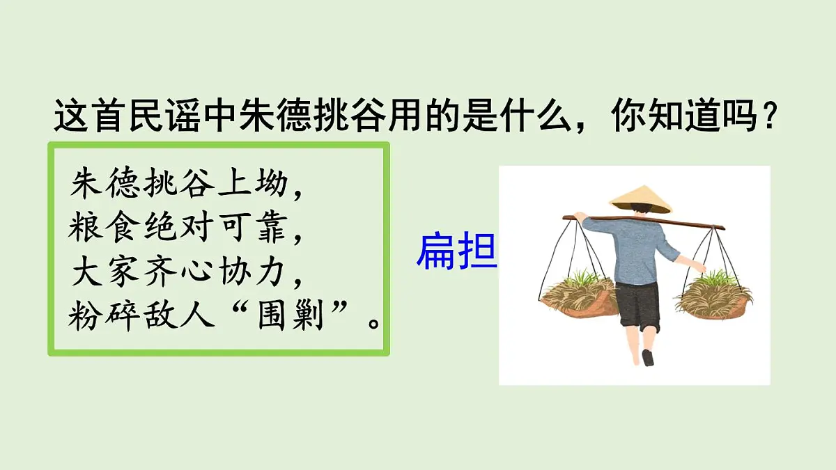 15 朱德的扁担（课件）2025-2026学年统编版二年级语文上册第2页