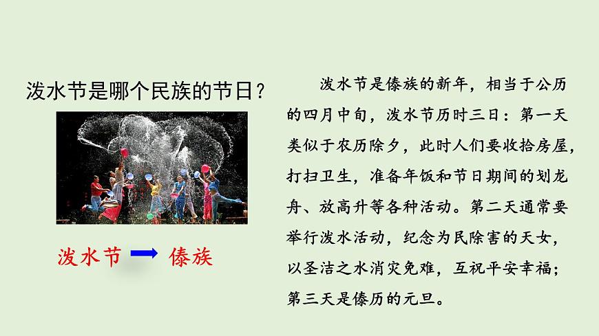 16 难忘的泼水节（课件）2025-2026学年统编版二年级语文上册第3页