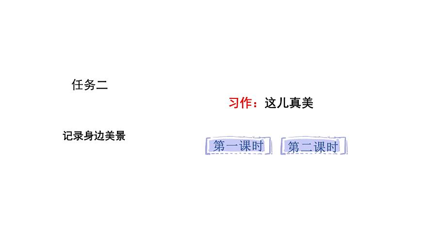 统编版语文三年级上册习作：这儿真美  课件第1页