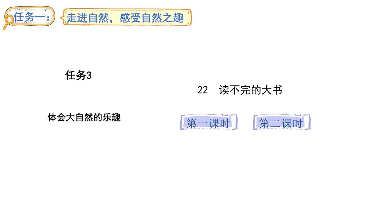 统编版语文三年级上册22.读不完的大书  课件第1页