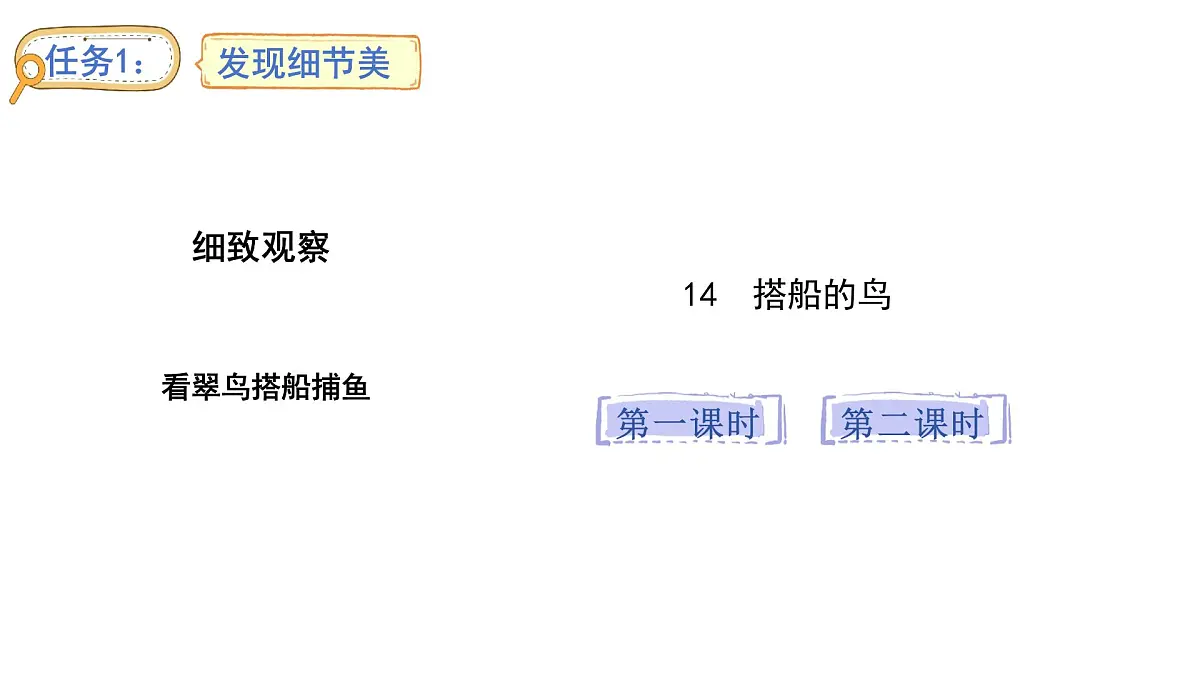 统编版语文三年级上册14.搭船的鸟 课件第4页