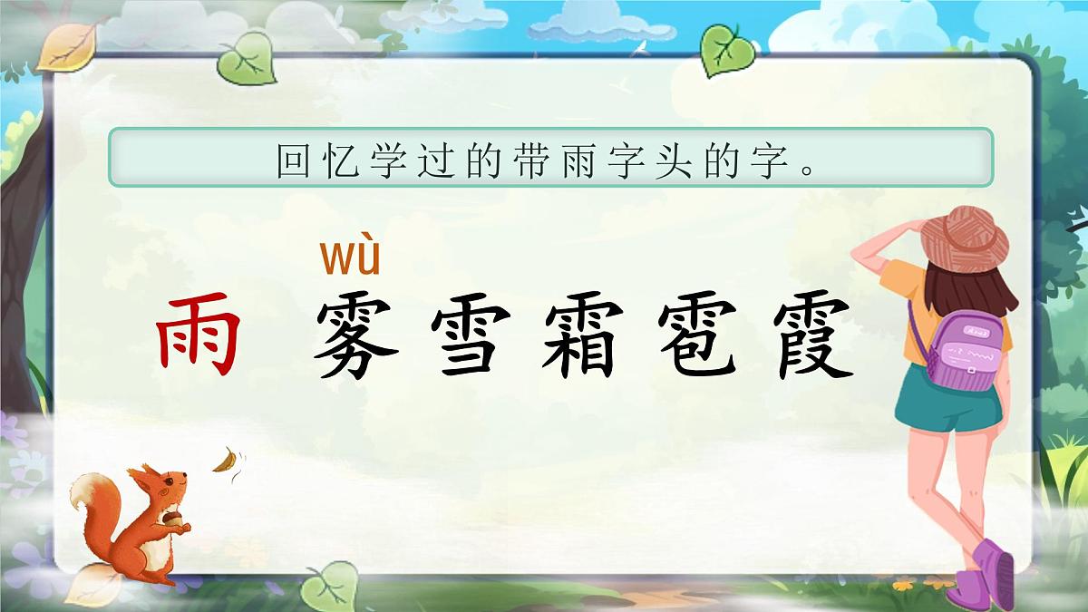 小学语文新部编版二年级上册7.19《雾在哪里》教学课件（2025秋）第3页