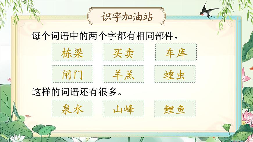 小学语文新部编版二年级上册第七单元语文园地七教学课件（2025秋）第7页