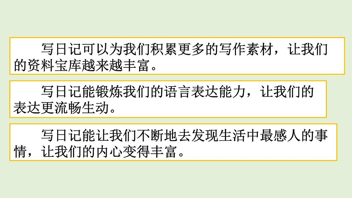 习作：写日记（课件）2025-2026学年统编版三年级语文上册第4页