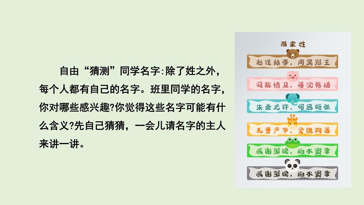 口语交际：名字里的故事（课件）2025-2026学年统编版三年级语文上册第3页