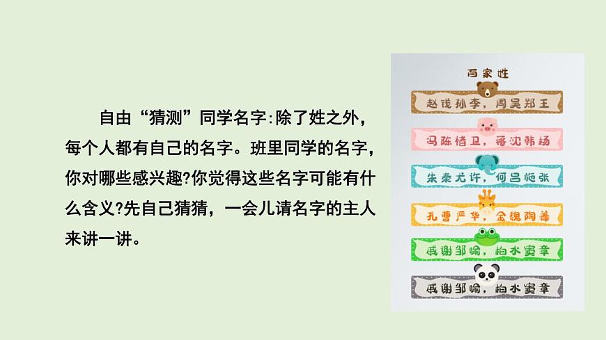 口语交际：名字里的故事（课件）2025-2026学年统编版三年级语文上册第3页
