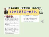 21.大自然的聲音（課件）2025-2026學(xué)年統(tǒng)編版三年級語文上冊