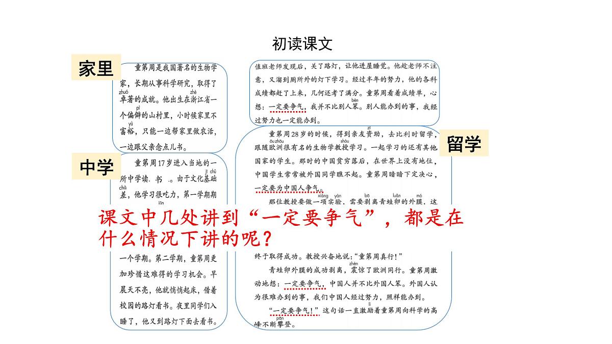统编版语文三年级上册24 一定要争气 课件第6页