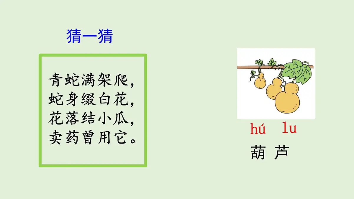 13 我要的是葫芦（课件）2025-2026学年统编版二年级语文上册第2页