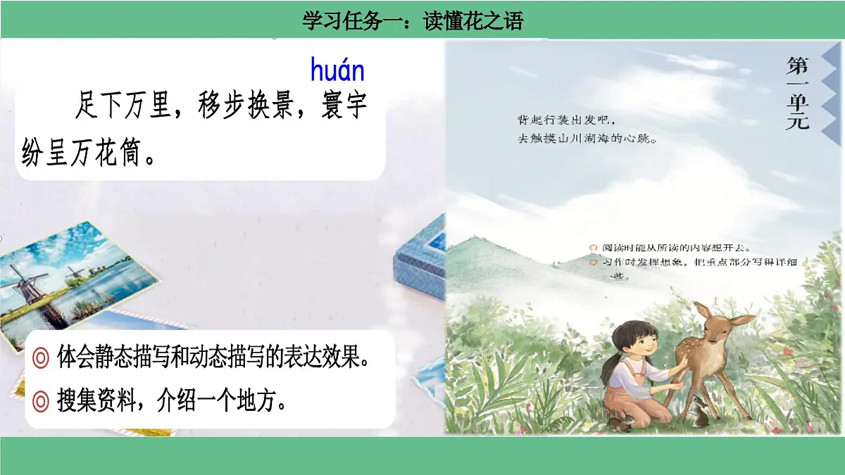 【核心素养目标】统编版小语文六上4《花之歌》课件第2页