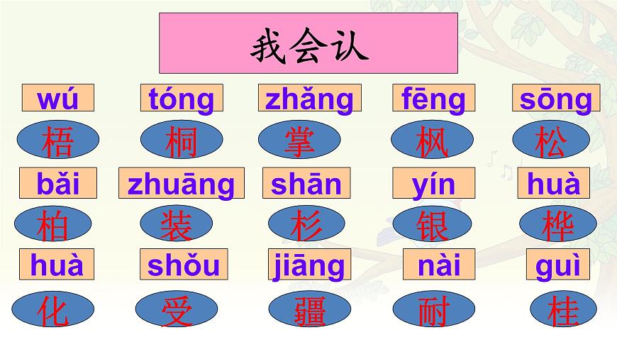 统编版语文二年级上册课件《识字2 树之歌》第7页