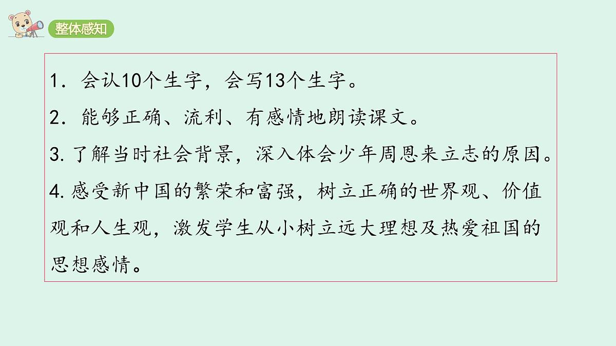 22《为中华之崛起而读书》(课件)2025-2026学年统编版四年级语文上册第3页