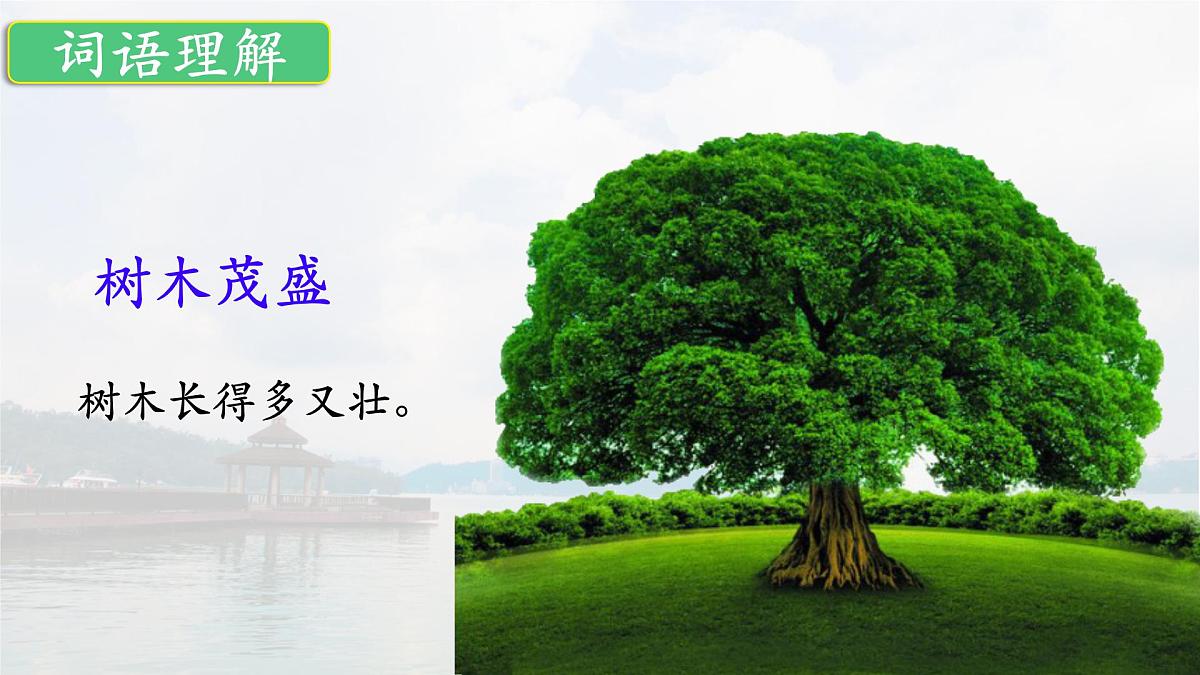 统编版语文二年级上册课件《9 日月潭》第5页