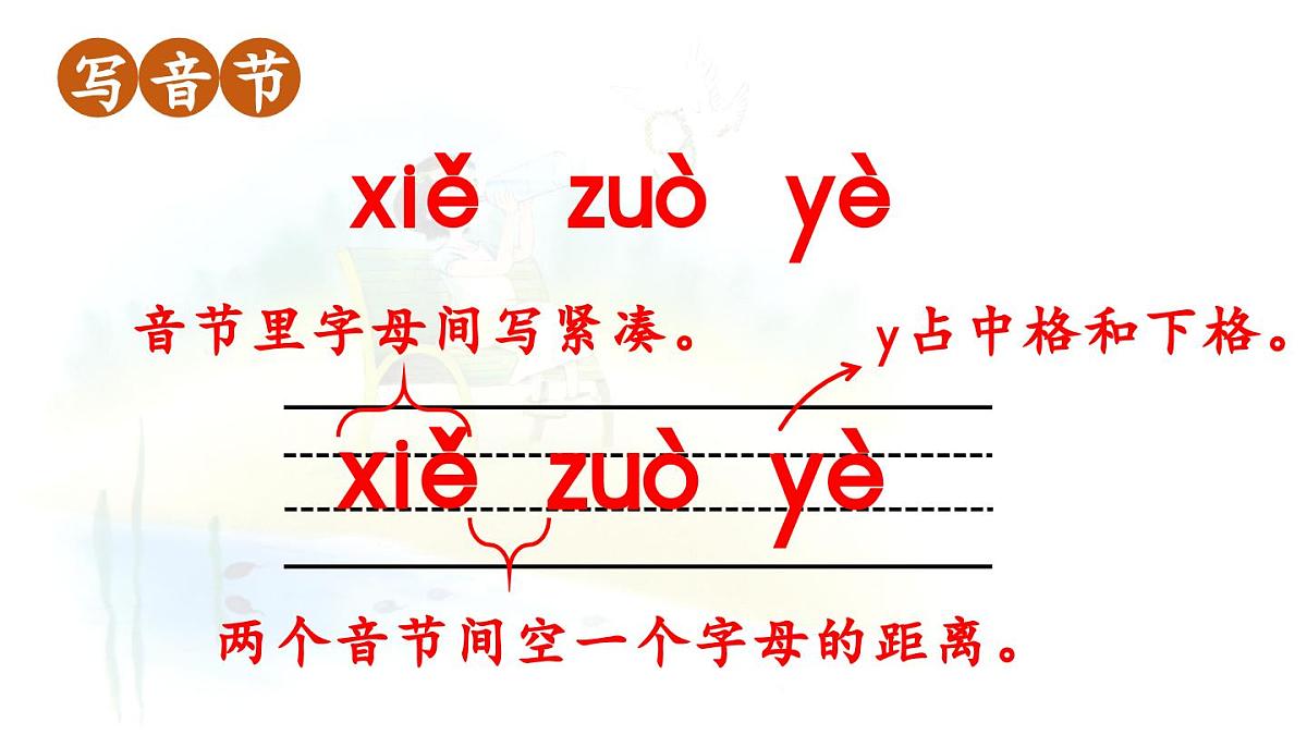 2025秋人教统编版一年级上册语文第4单元4.12《ie üe er》第2课时课件第5页