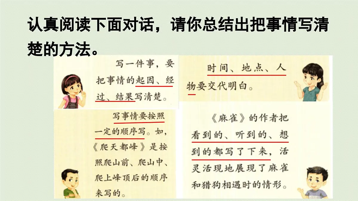 2025秋最新教材统编版语文四年级（上）第五单元-交流平台与初试身手【课件】第4页