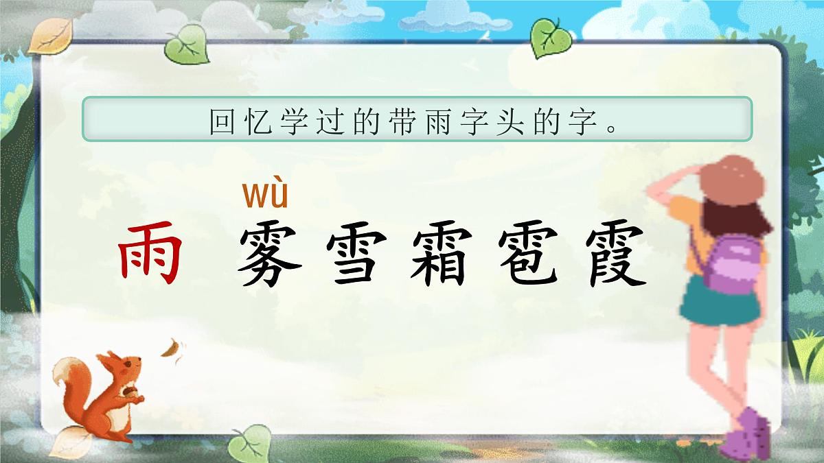 【25秋】统编版小学语文二年级上册-7.19《雾在哪里》课件第3页