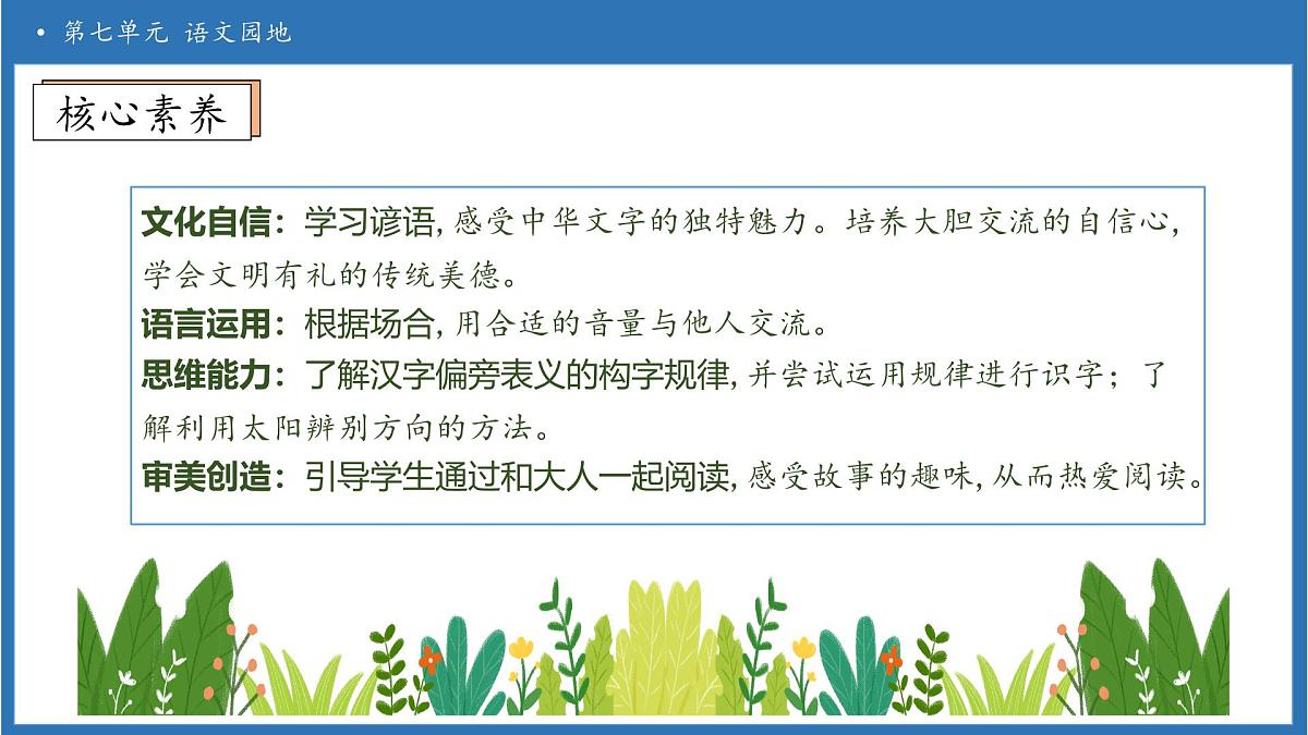 【任务型备课】统编版语文一上-语文园地七（第2课时）（课件）第4页